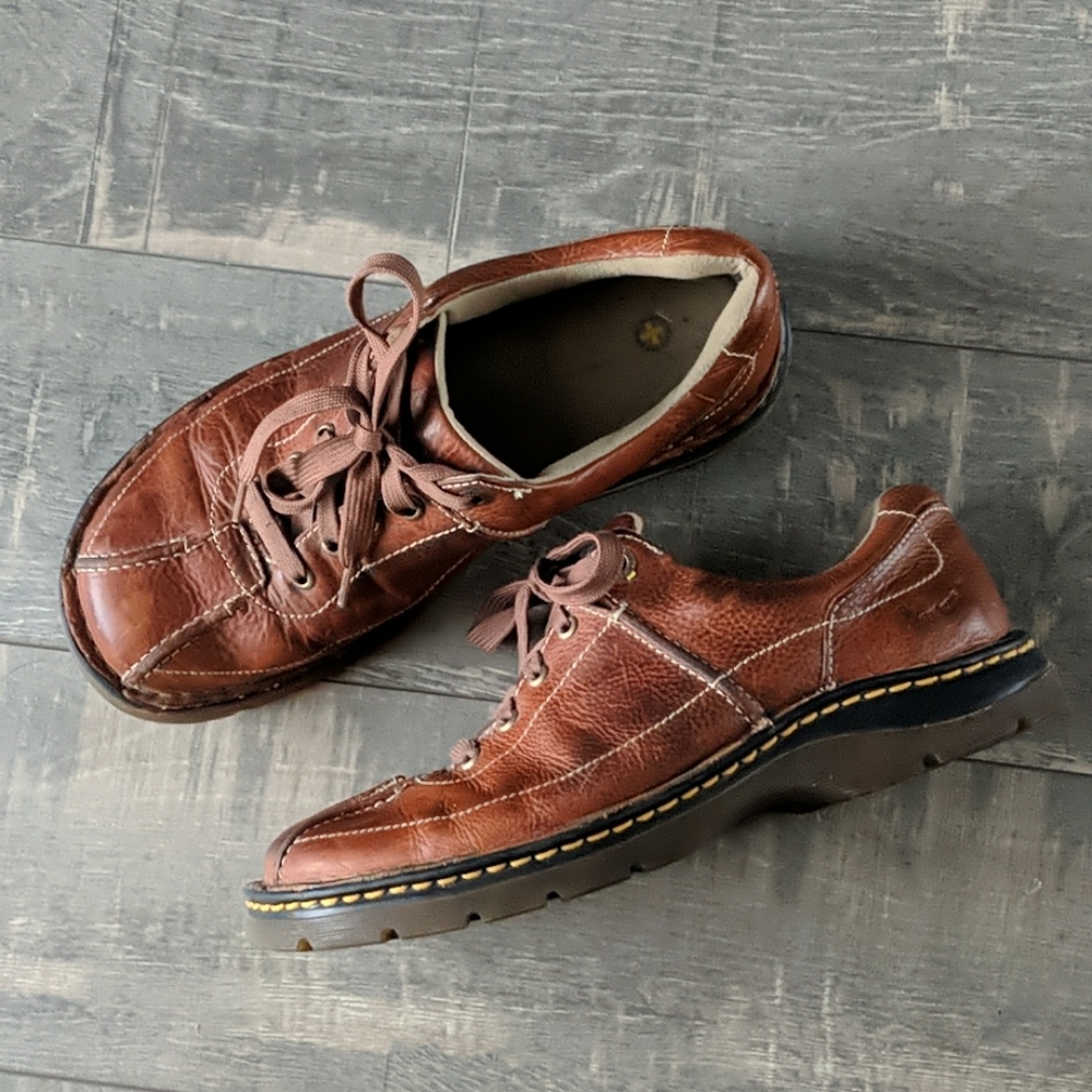 Dr. Martens Doc Brown Leather Oxford Shoes BX145